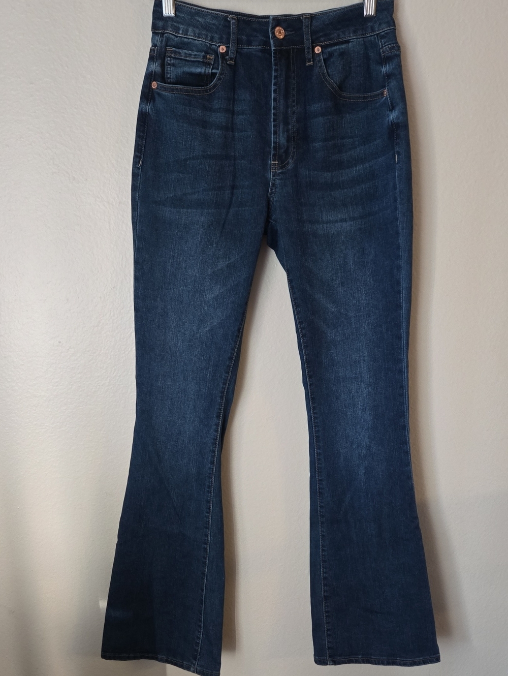 Articles of Society The Leann Jeans 26 High Rise Bootcut Flare Dark Wash